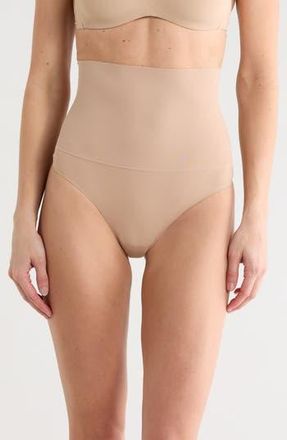 Nordstrom Rack 2-Pack High Waist Shaping Thongs in Roebuck at Nordstrom Rack, Size X-Large