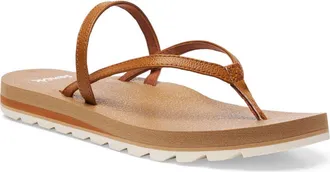 Sanuk Yoga Strappy Sandal in Roasted Pecan at Nordstrom, Size 10