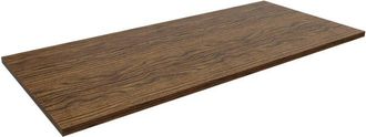 Saniclass Tops Topblad - 101x46x2cm - walnut pure