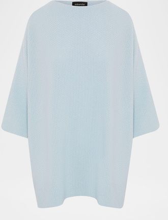 Eskandar Square 3/4 Sleeve Top - Long Length