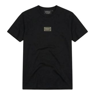 Versace Heren, Tops, Zwart, Maat: M