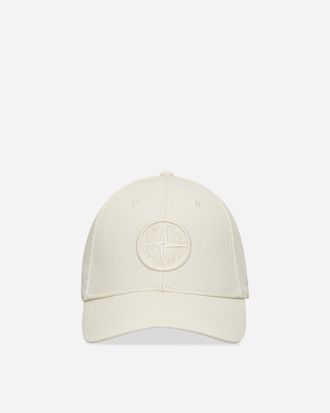 Stone Island Baseball Cap Ivory
