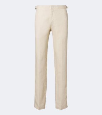 Orlebar Brown Giffon linen straight pants
