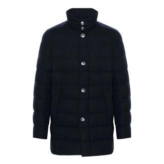 Herno Winter Jackets, male, Black, Size: 5XL Giubbotto