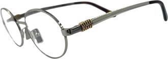 Miu Miu Vmu 50Z Bril - Dames - Brillen - Grijs - ONE Size - Accessoires
