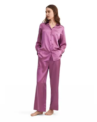 LilySilk Viola oversized Silk Pajama For Women