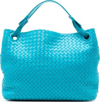 Bottega Veneta Tweedehands Medium Nappa Intrecciato Garda Tote