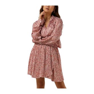 Est'seven Jumpsuits & Playsuits, Dames, Rood, S, Bambu Rode Jurk Vrouwen