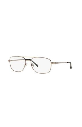 Sferoflex 56mm Square optical glasses in Gold at Nordstrom