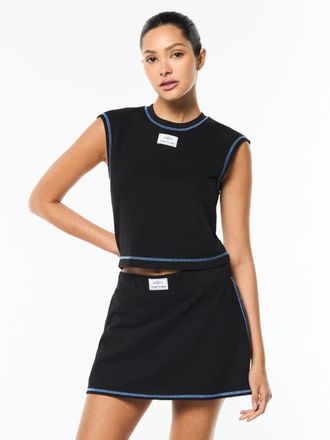 Sergio Tacchini Greta Tank in Black Beauty at Nordstrom, Size X-Large