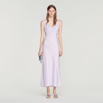 Sandro Lace maxi dress