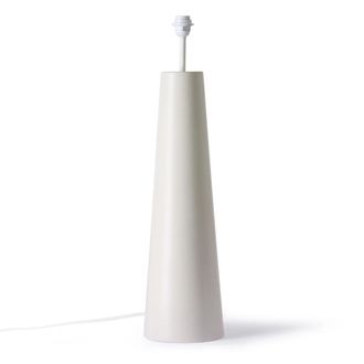 HKliving Cone Stehleuchtenfuss, XL, cream