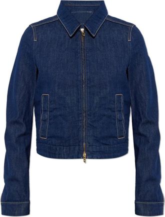 Diesel De-Corb Jas - Dames - Spijkerjassen - Blauw - L - Katoen - Jassen
