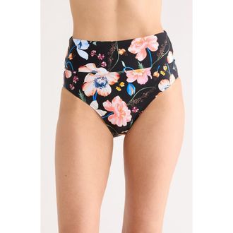 Jantzen Barbara Convertible Bikini Bottoms in Black at Nordstrom Rack, Size 14