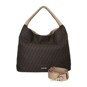 Liu Jo Handbags, female, Black, Size: ONE SIZE Hobo Bag