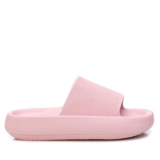 Xti Womens Rubber Flat Sandals In Pink