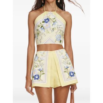 Self Portrait Ruffled Top