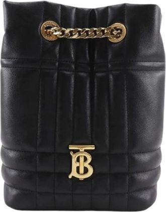 Burberry Pre-owned Lola Leather Backpack - Pre-owned - Mujer - Negro - ONE SIZE