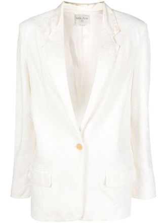 Forte_Forte Blazer monopetto - Bianco