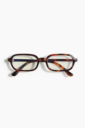 H&M Brille mit Blaulichtfilter - Braun/Schildpattmuster