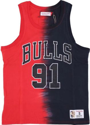 Mitchell & Ness Chicago Bulls Tie Dye Tank Rodman - Heren - Fitness - Veelkleurig - M - Katoen - Fitness