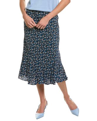 Brooks Brothers Slip Mini Floral Skirt