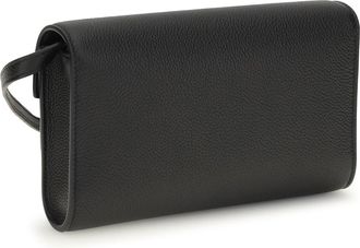 Savette Womens Shoulder Bag Symmetry Mini Black Calf Leather (bos Taurus)
