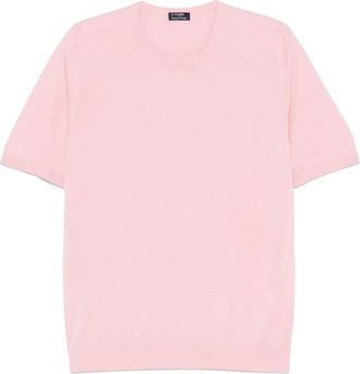 Barba T-shirt in seta - Rosa