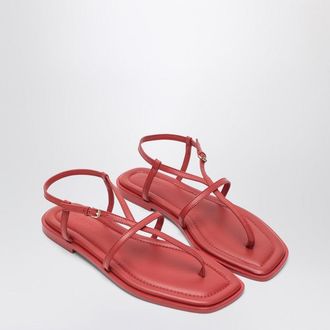 A.Emery A.Emery The Remly Sandals Cherry Coloured In Leather