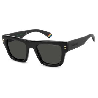 Polaroid Sunglasses, male, Black, Size: 51 MM Stylish Sunglasses Black