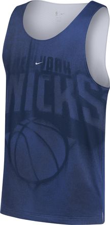 Nike Mens New York Knicks Standard Issue Basketball Jersey in Blue | II5573-495