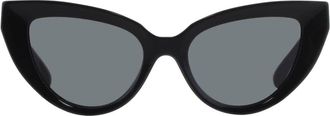 Dolce & Gabbana Dark Grey Cat Eye Ladies Sunglasses DG4497 501/87 52