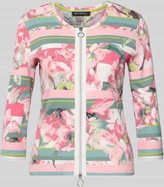 Betty Barclay Bluse mit Zweiwege-Rei&szlig;verschluss in Rose, Gr&ouml;&szlig;e 38