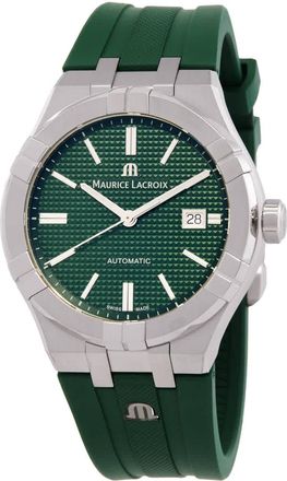 Maurice Lacroix Aikon Automatic Green Dial Mens Watch AI6008-SS000-630-5
