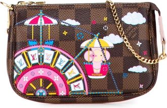 Louis Vuitton Pre-owned Mini Bags, female, Brown, Size: ONE SIZE Pre-owned Mini Pochette Accessory