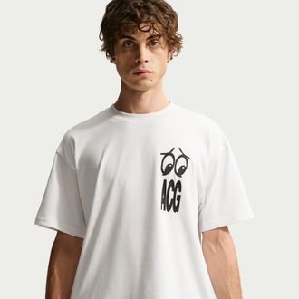 Nike Mens Nike ACG Dri-FIT T-Shirt in White | IH1300-121