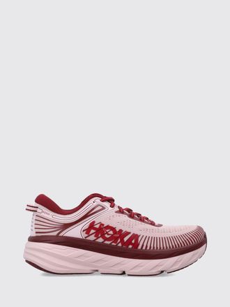 Hoka One One Bondi 7 Lightweight Cushioned Technical Fabric Sneakers
