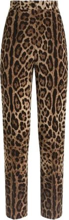 Dolce & Gabbana Broeken, Dames, Bruin, S, Chinos