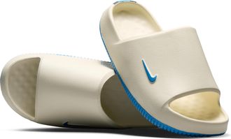 Nike Mens Calm (Tennessee Titans) NFL Slides in White | IM7349-100
