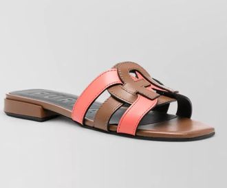 Furla summer flat sandals open toe design