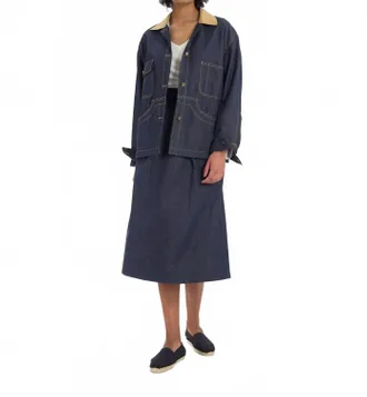 Ines De La Fressange Melchior Jacket In Navy