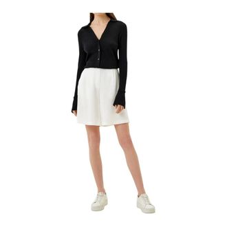 Silvian Heach Pantalones cortos de pierna ancha - Shorts - Mujer - Blanco - 2XS