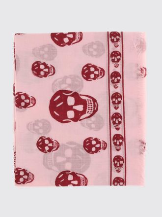 Alexander McQueen Scarf MCQUEEN Woman color Pink