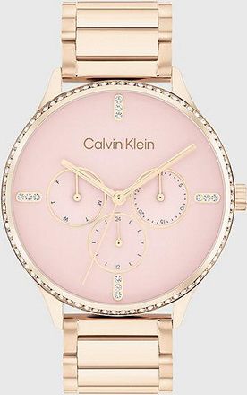 Calvin Klein Multifunction Crystal Embellished Watch