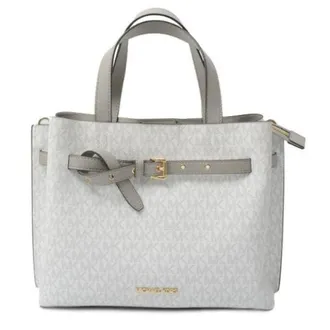 Michael Kors Pre-owned Handbags, female, Gray, Size: ONE SIZE Pre-owned Canvas Handbag