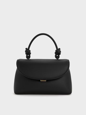 Charles & Keith Sammie Knotted-Handle Two-Way Backpack