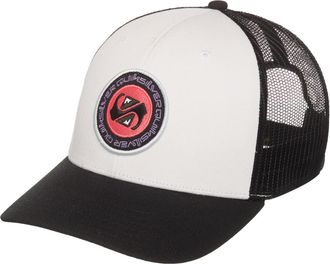Quiksilver Trucker Cap QUIKSILVER Decades Cotton, Herren, schwarz, Kunstfaser, Caps Trucker Cap