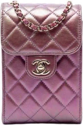 Chanel Pre-owned Vintage Mini Flap Crossbody - - Pre-owned - Donna - Viola - ONE SIZE