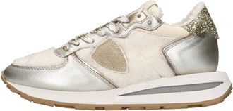 Philippe Model Tropez Haute Low - Dames - Sneakers - Veelkleurig - 38 EU - Leer - Schoenen