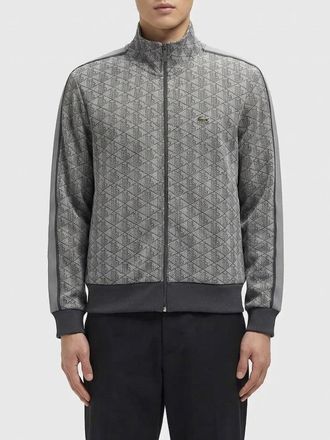 Lacoste Felpa con zip Lacoste in jersey stampato